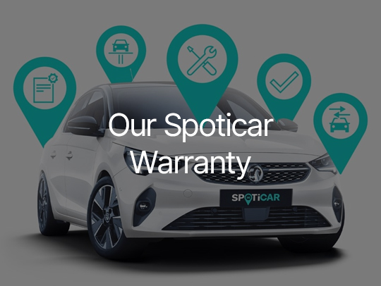 Spoticar 12 months Warranty for used cars and vans at Underwoods Motoring in Clacton, Sudbury and Tiptree