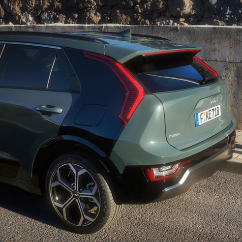 Kia Niro Hybrid Rear Exterior Closeup