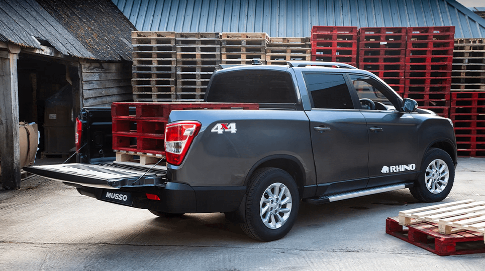 Grey 2020 SsangYong Musso Pickup