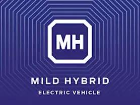mild hybrid icon in blue