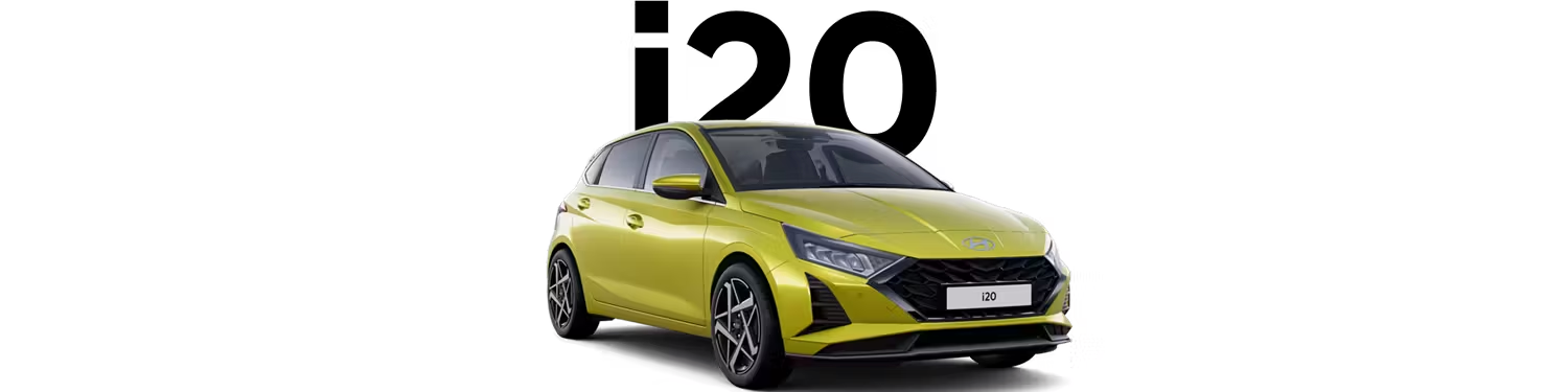 Hyundai i20 Yellow