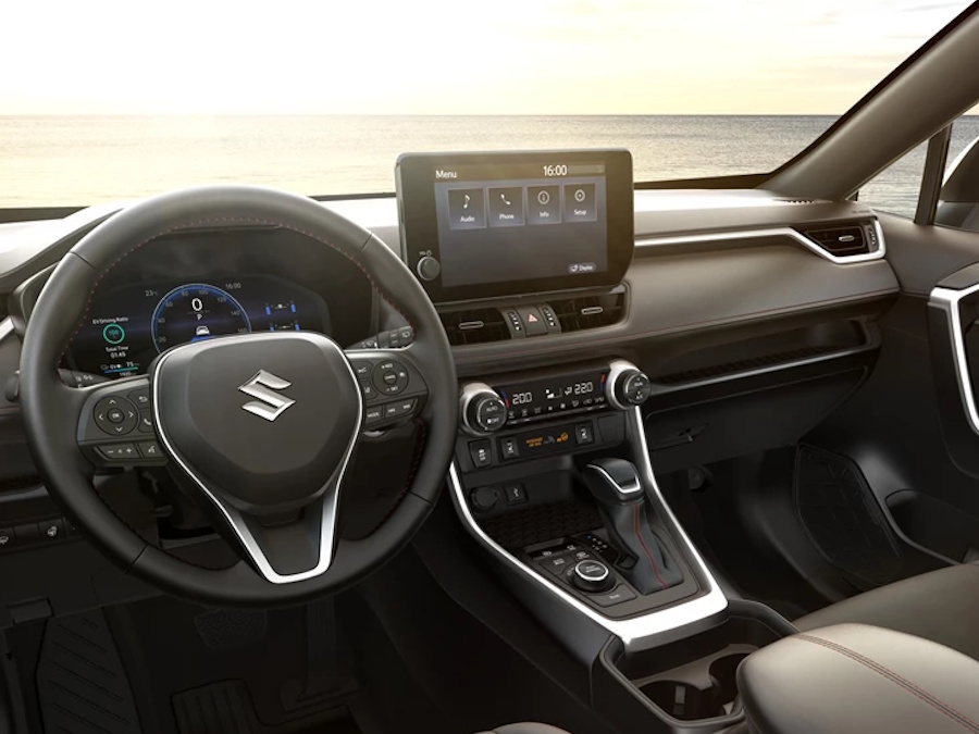 interior of Suzuki Across
