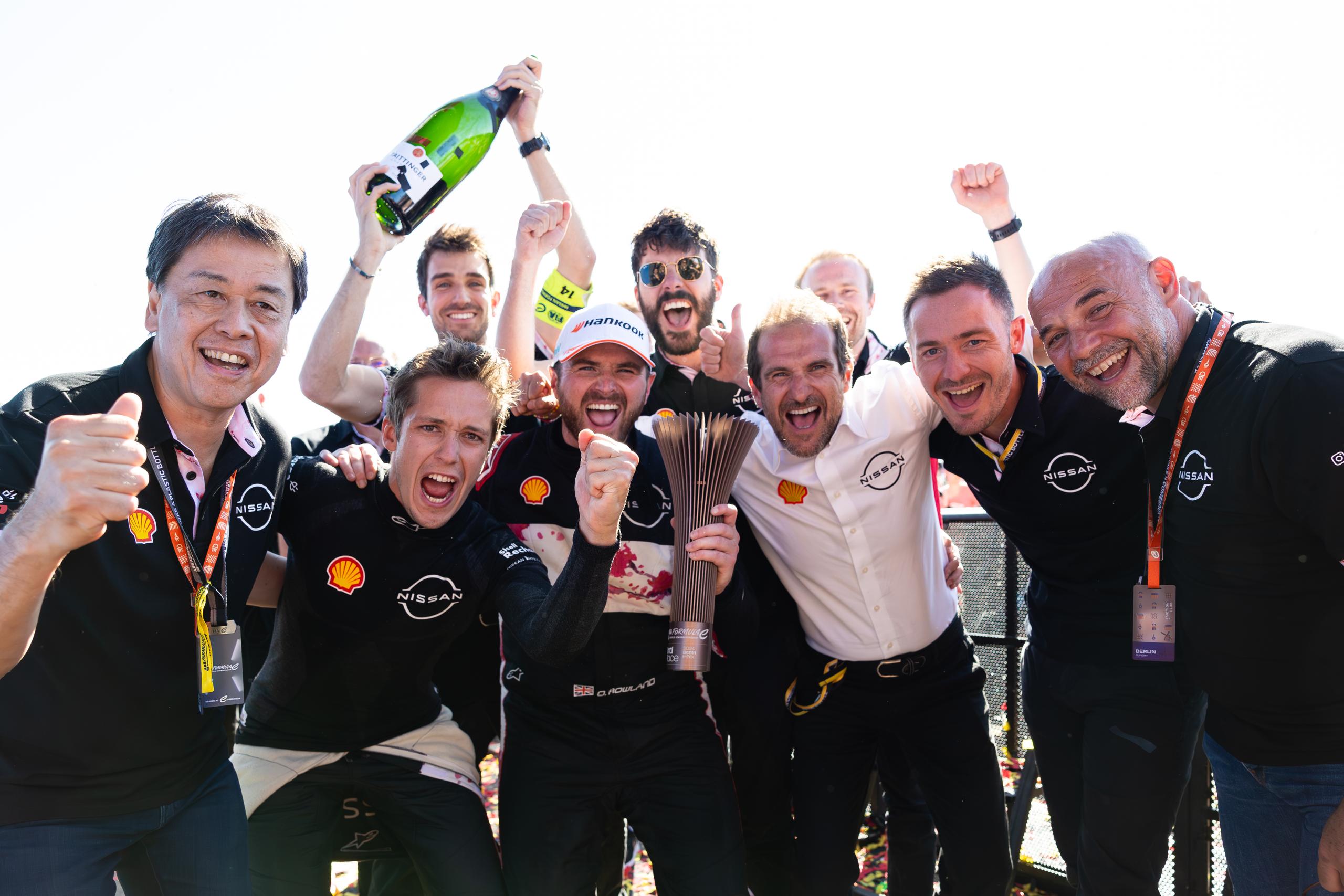 Two podiums in two days for Nissan Formula E Team in Berlin