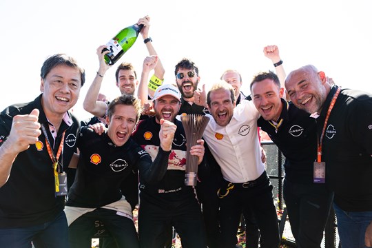 Two podiums in two days for Nissan Formula E Team in Berlin