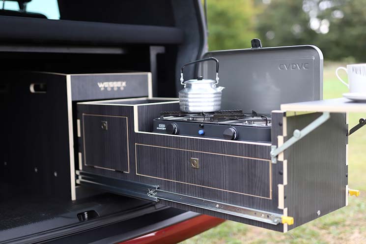 Wessex Vans Kombi kitchen pod