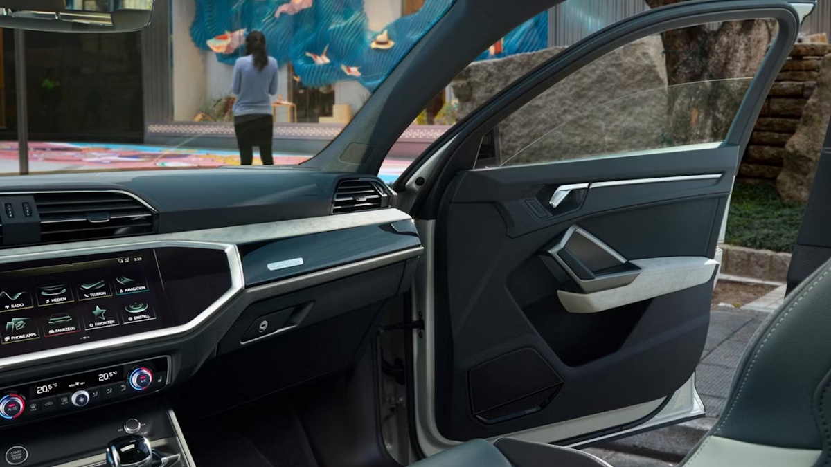 interior of Audi Q3 Sportback