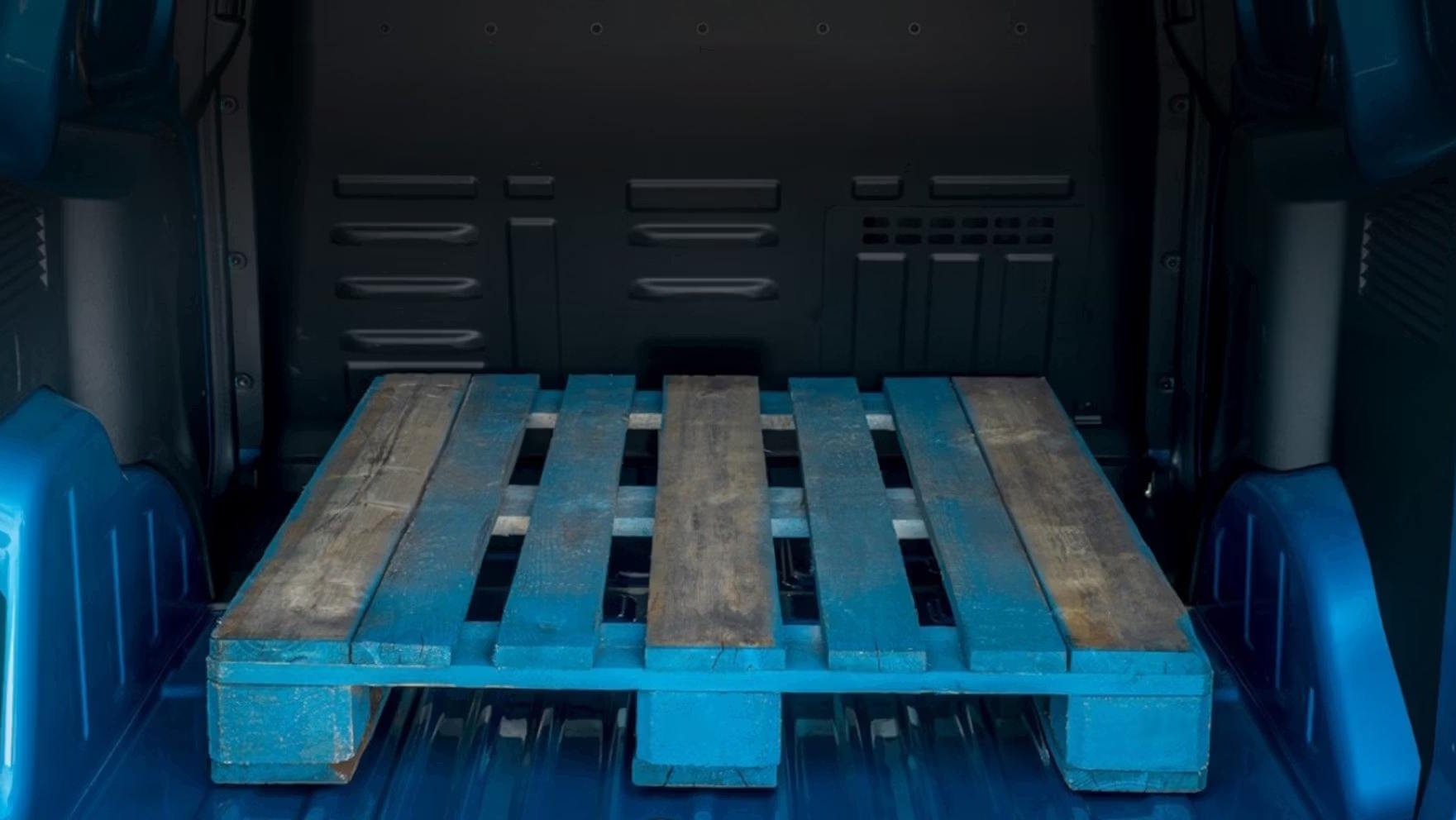 pallet in a ford transit