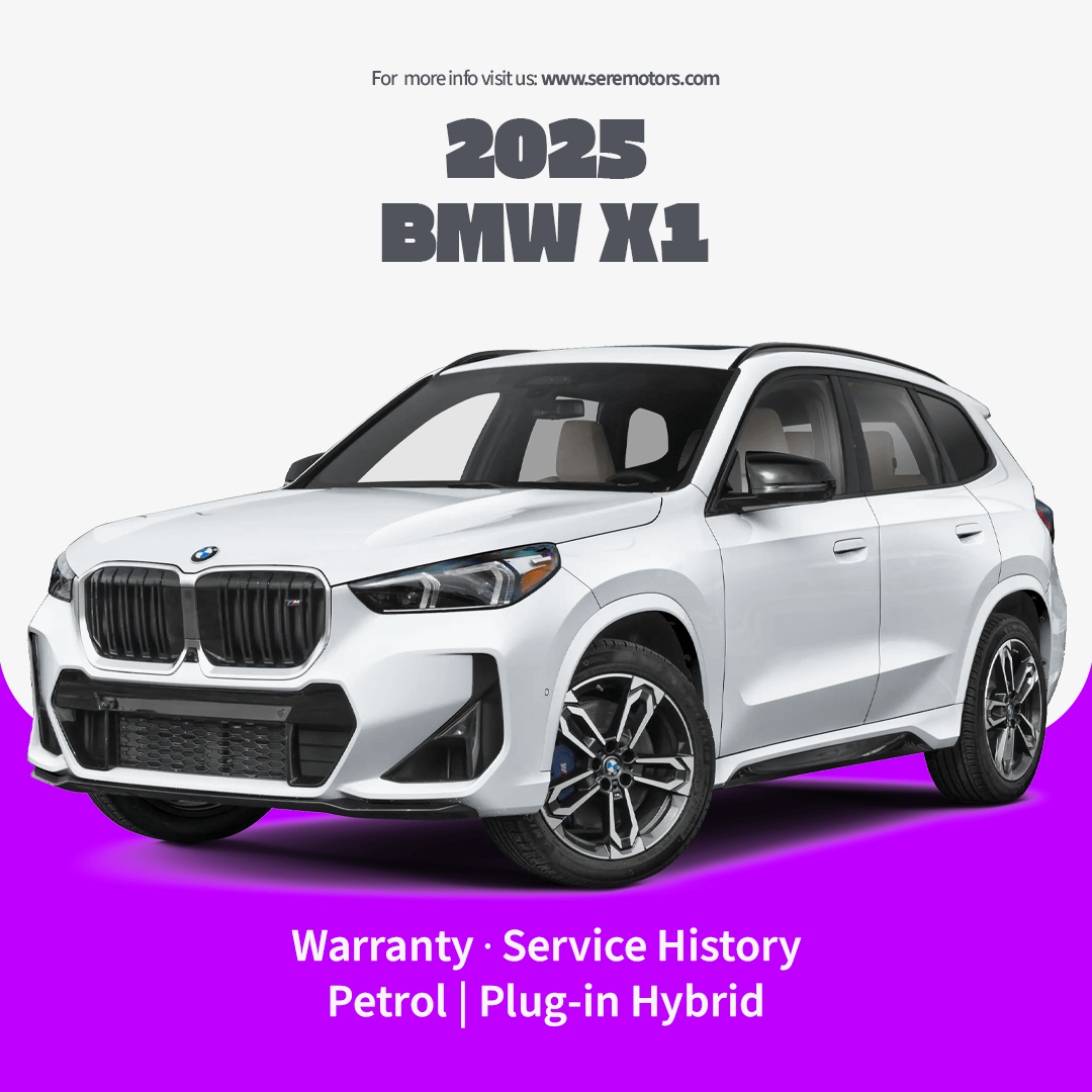 White 2025 BMW X1
