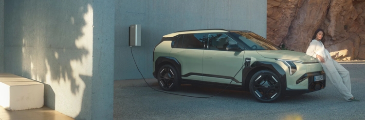 Kia EV3 charging