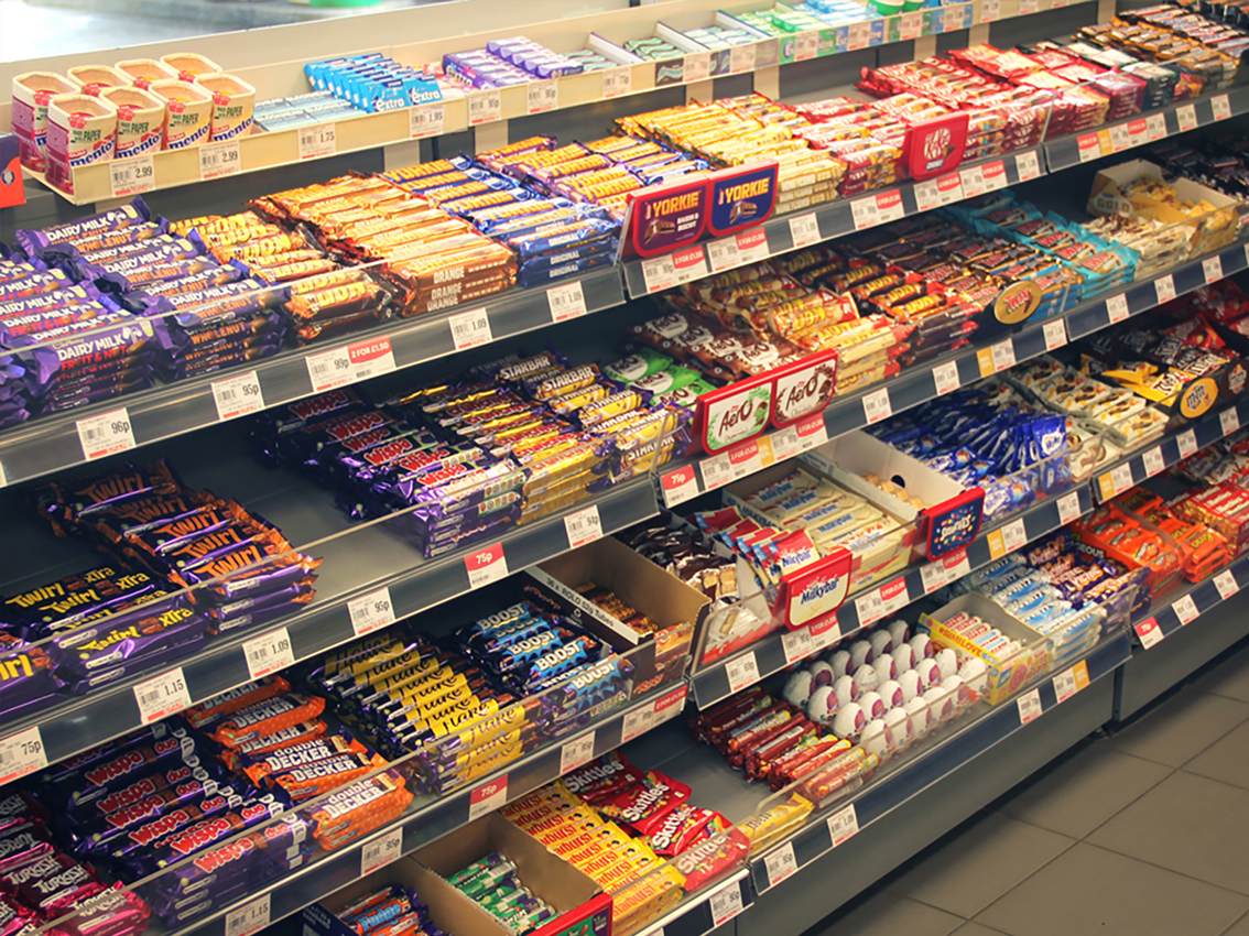 nisa bp sudbury sweets chocolate and treats
