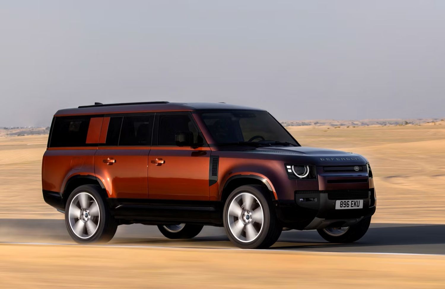 Defender 130 Front Side View