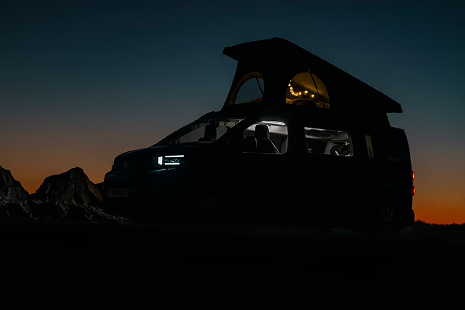 citroen new holidys with roof bed