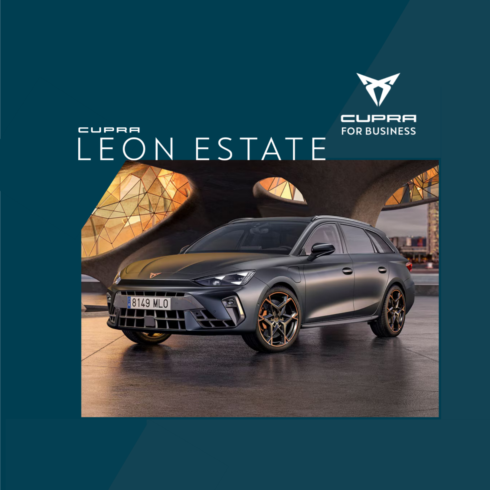 Grey CUPRA Leon Estate