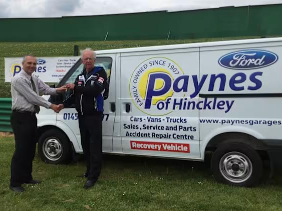 Paynes join the RACE at Mallory Park.