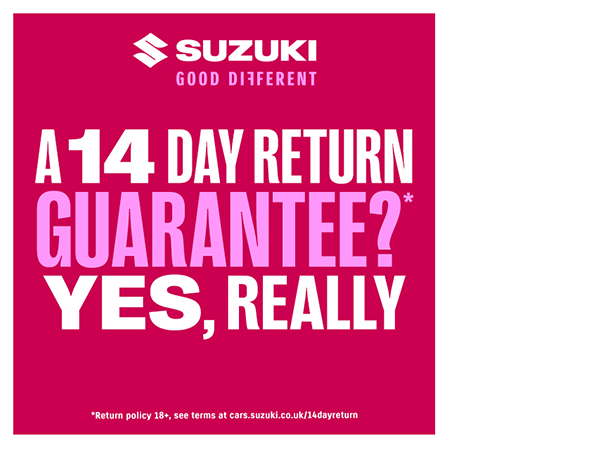 14 Day Return Guarantee