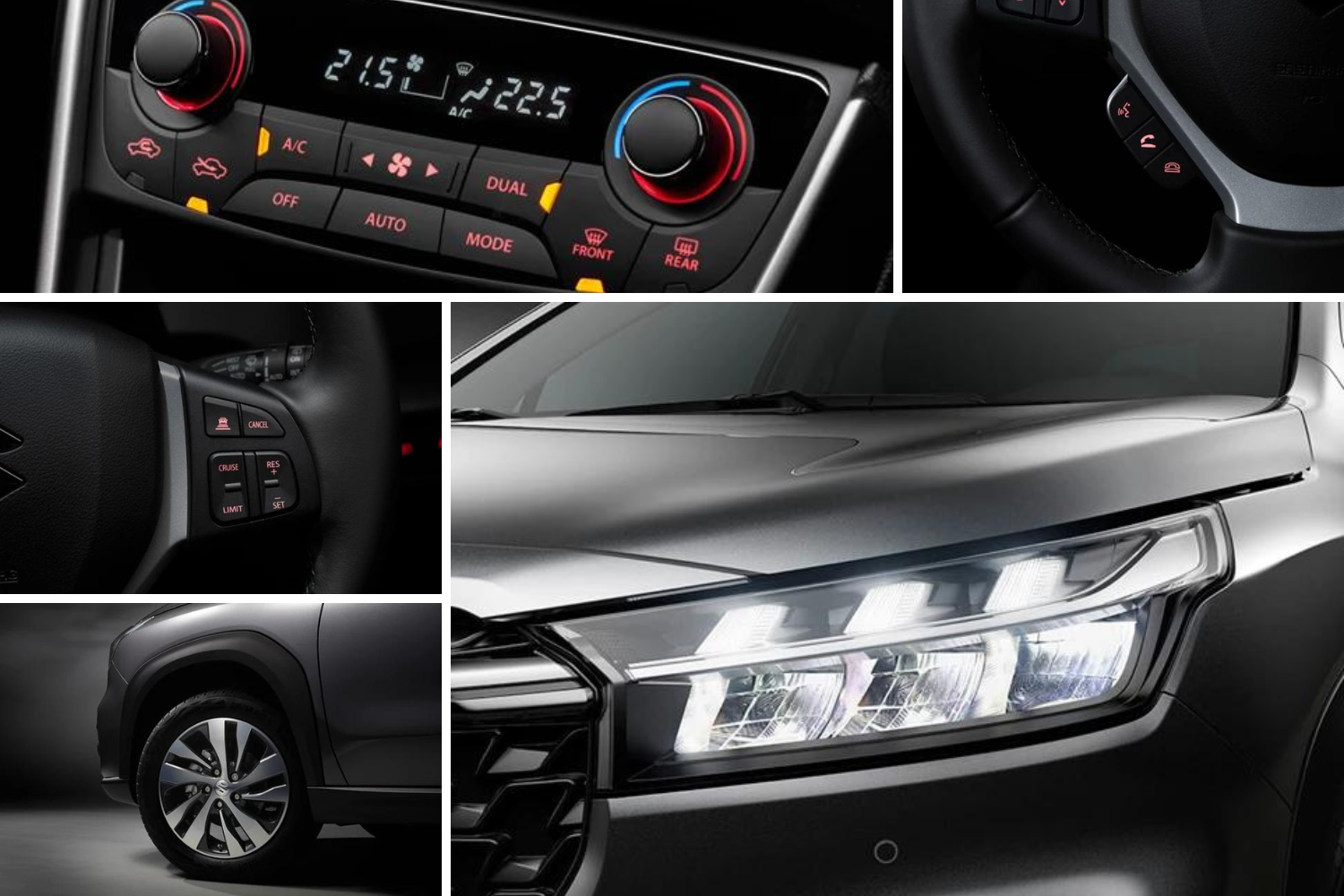 range of s-cross images
