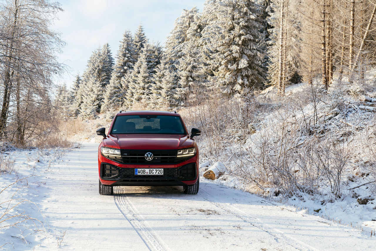 Red Volkswagen Exterior
