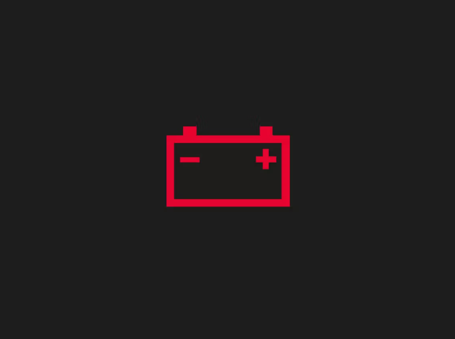 Battery Warning Light