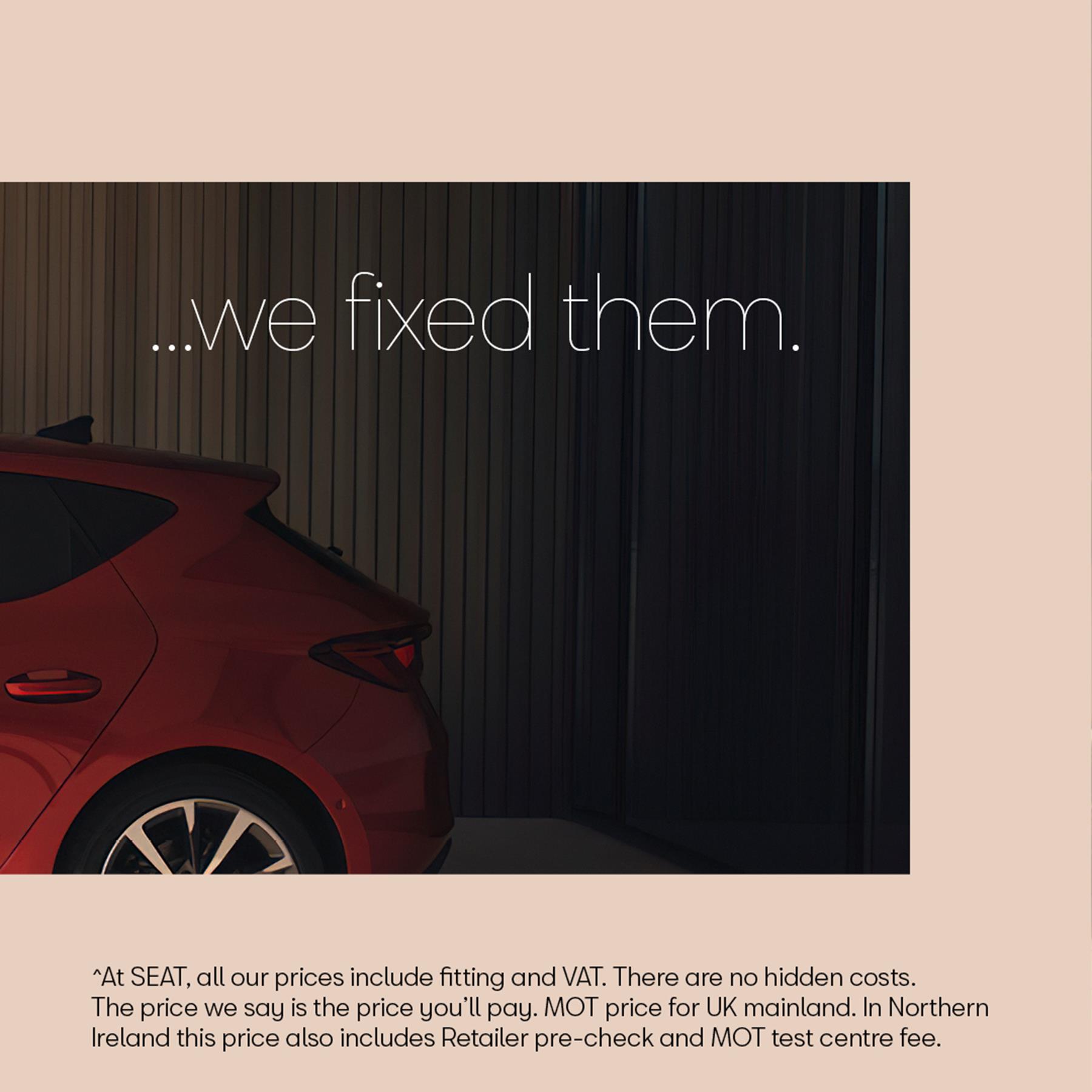 SEAT Servicing Belfast and Lisburn SERE Motors