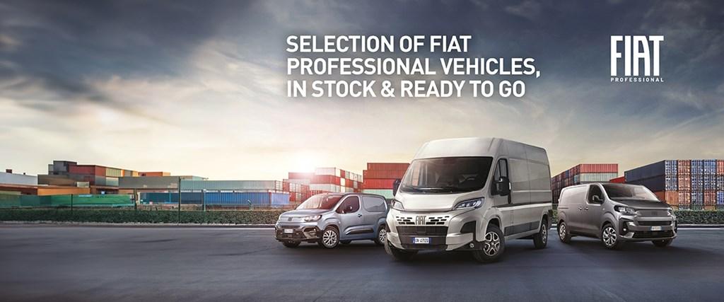 Fiat Professional Vehicles in stock