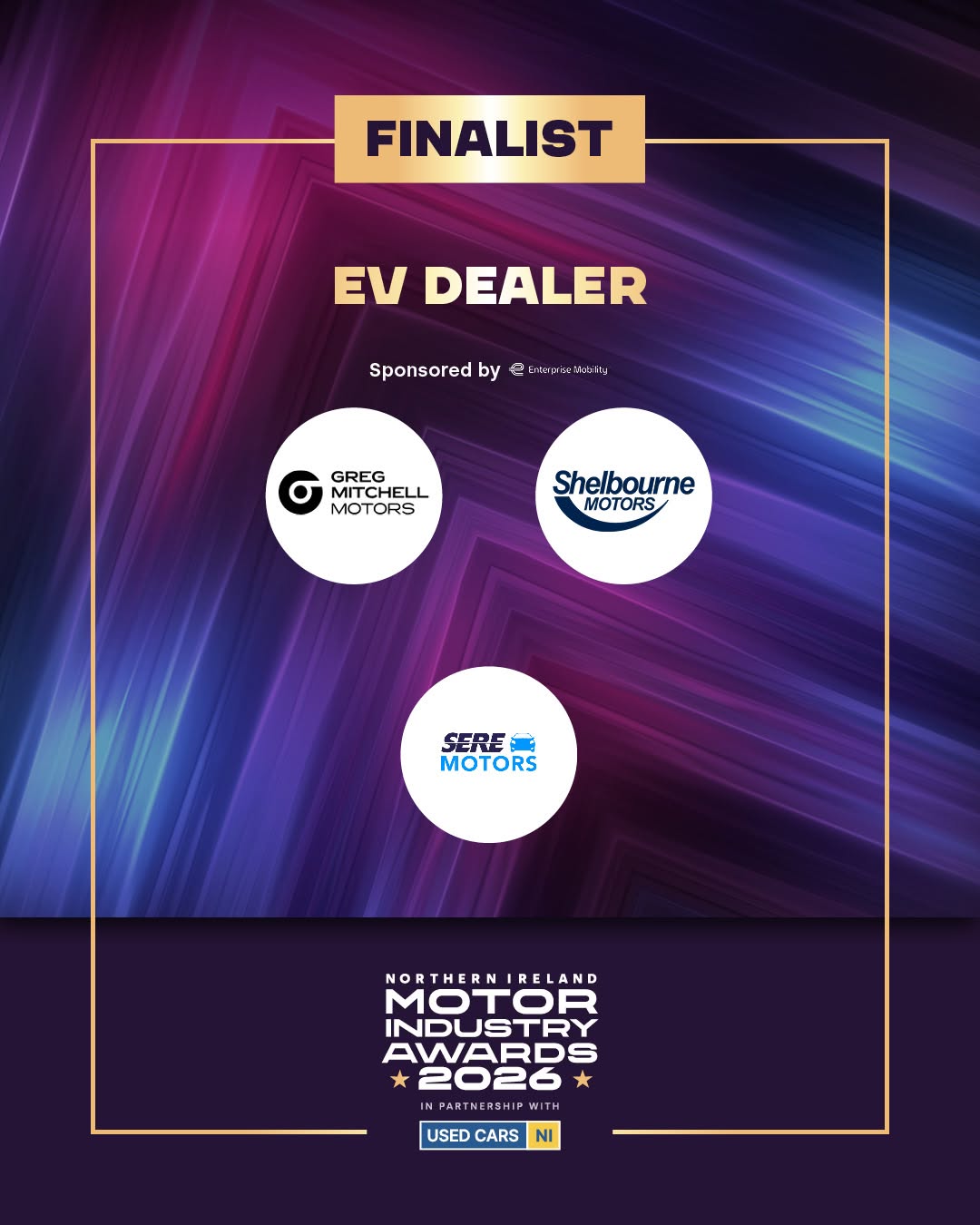 SERE Motors is a finalist for EV Dealer at NIMIA 2026