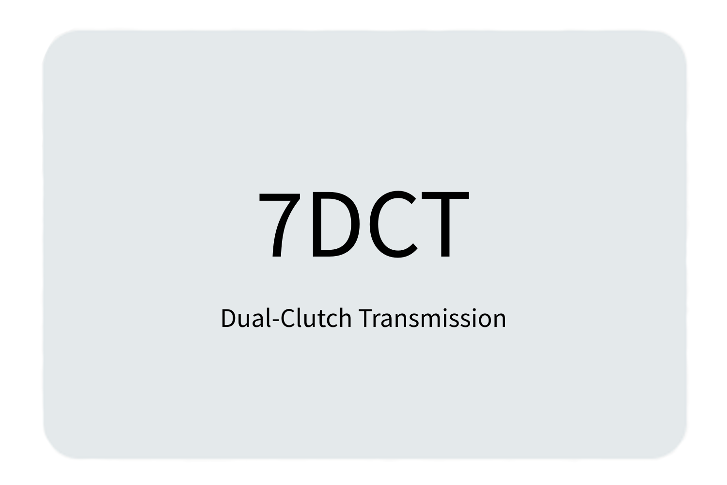 7 Dual Clutch Transmission