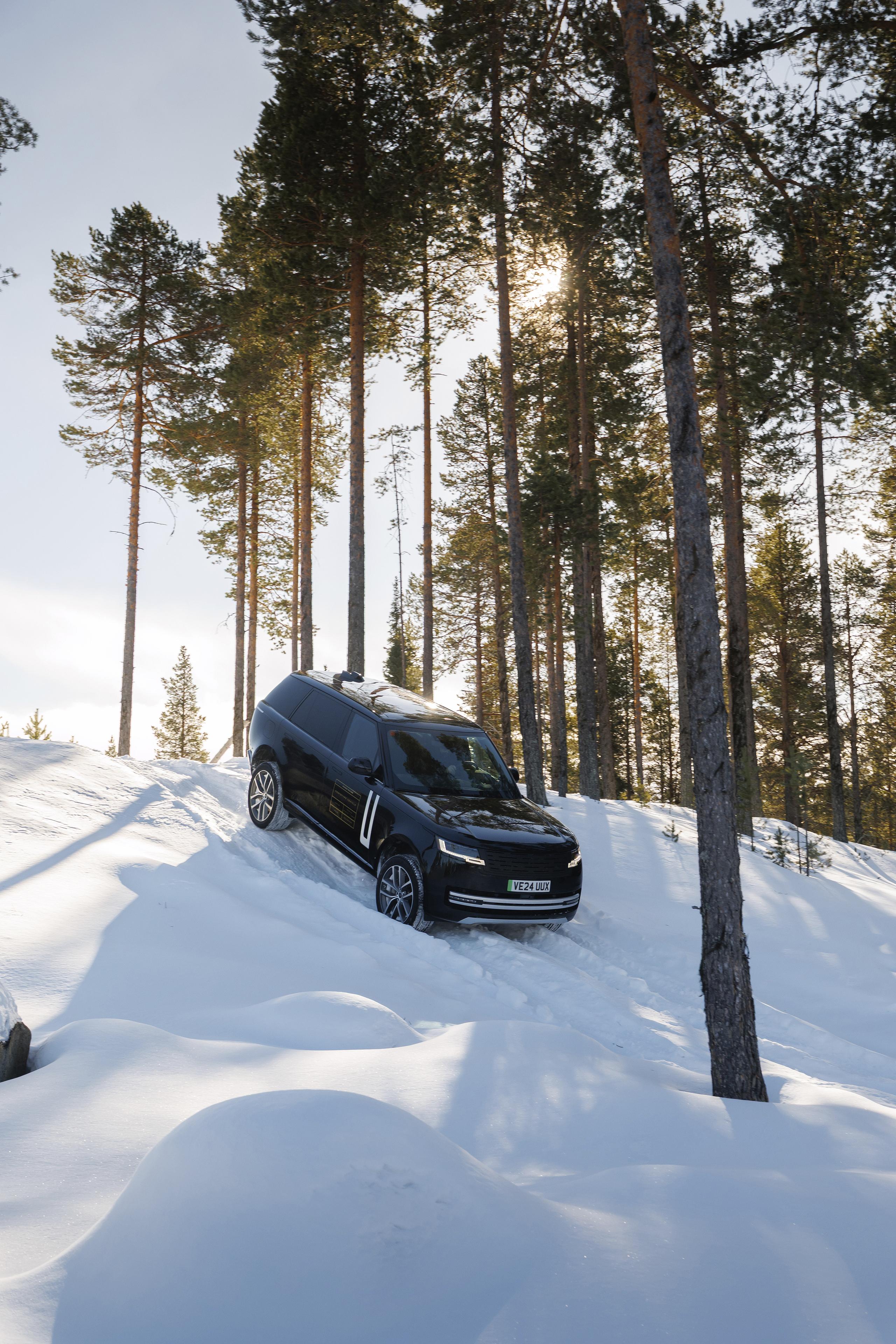 Winter Range Rover Range Rover Electric Excels in Winter Testing | Roger Young
