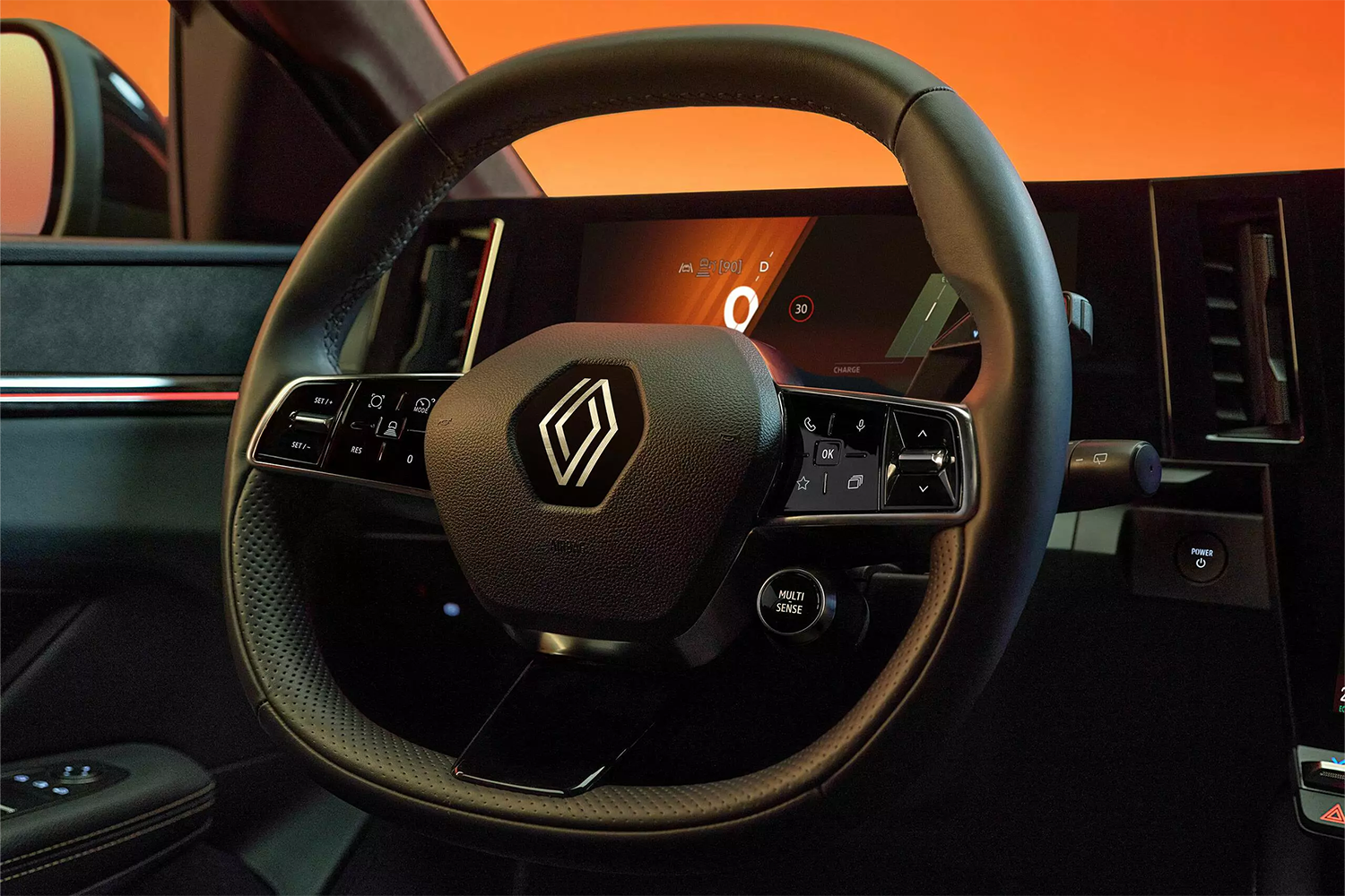 megane steering wheel