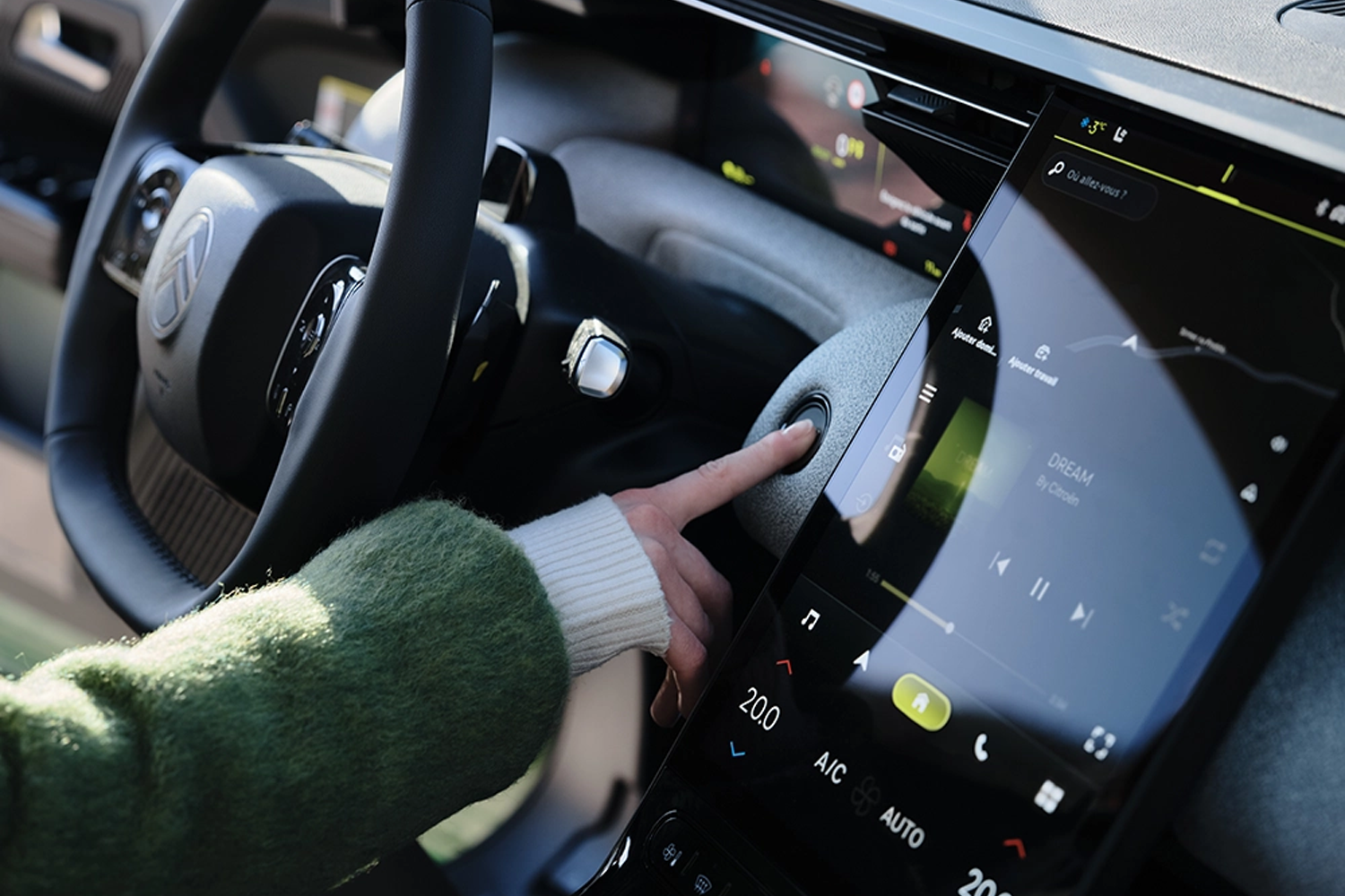 media screen in the new Citroen C5 Aircross