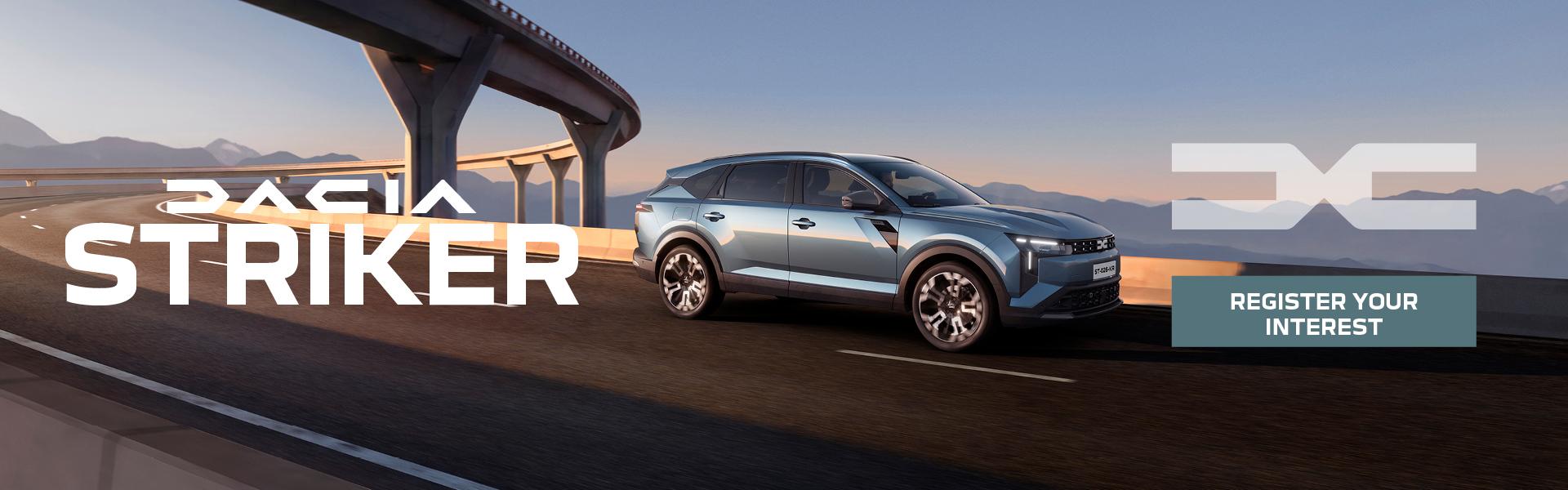 Dacia Striker | Gravells Dacia Wales | Dacia Herefordshire