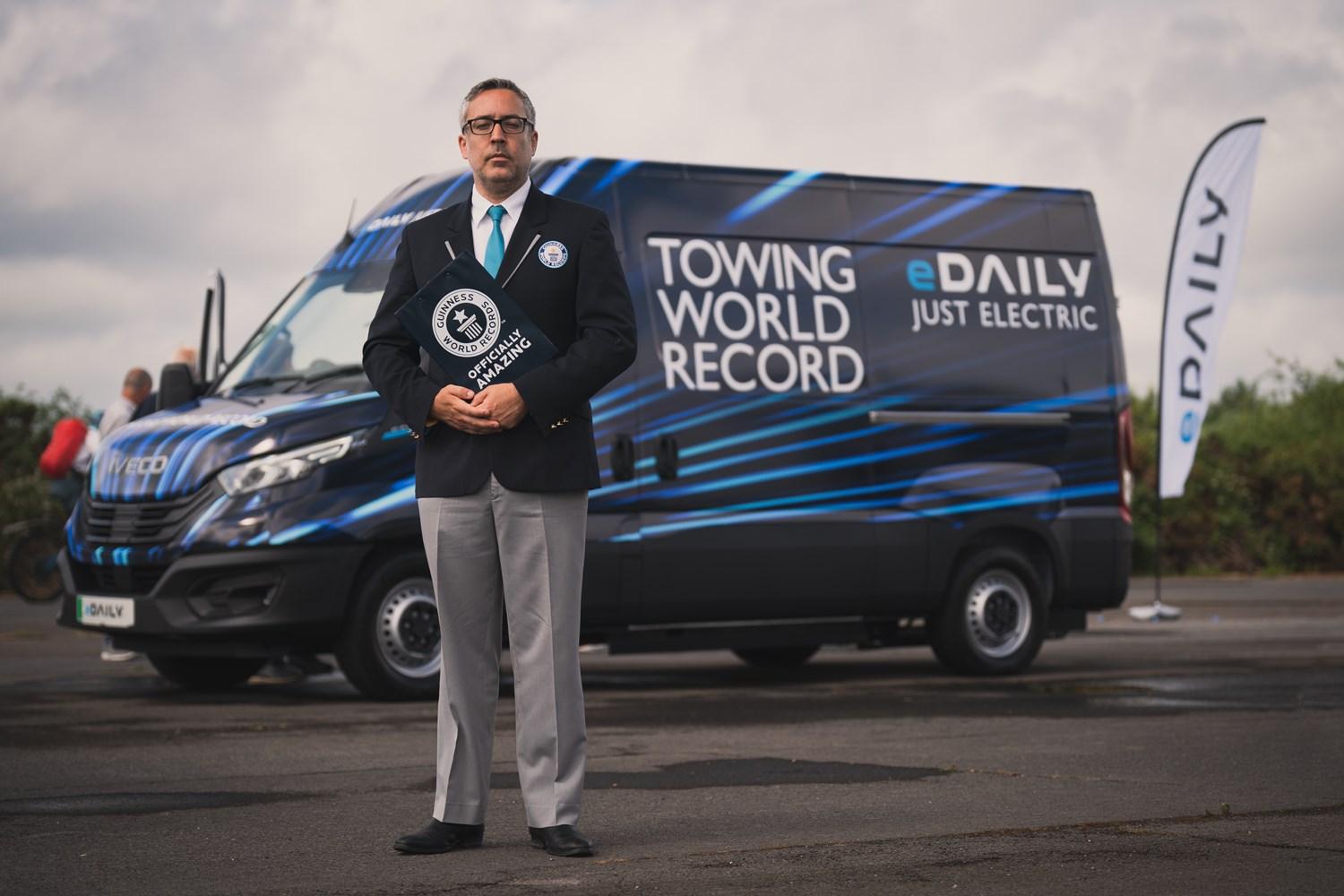 IVECO eDAILY Towing World Record