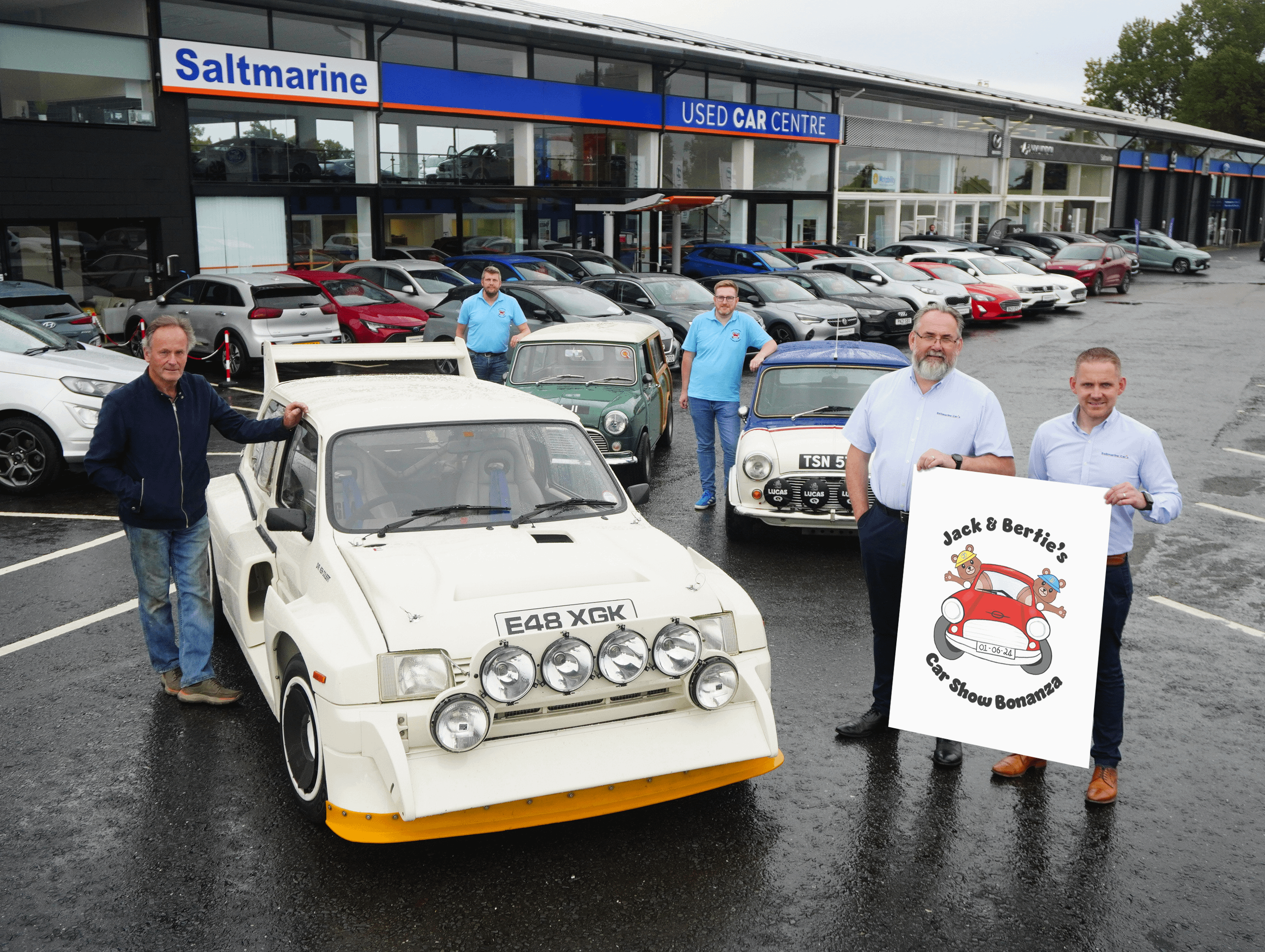 Saltmarine Sponsors Jack & Bertie's Car Show Bonanza 2024 to raise over £10,000!