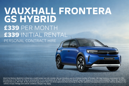 NEW FRONTERA HYBRID PERSONAL CONTRACT HIRE OFFER 