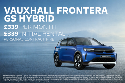 NEW FRONTERA HYBRID PERSONAL CONTRACT HIRE OFFER 