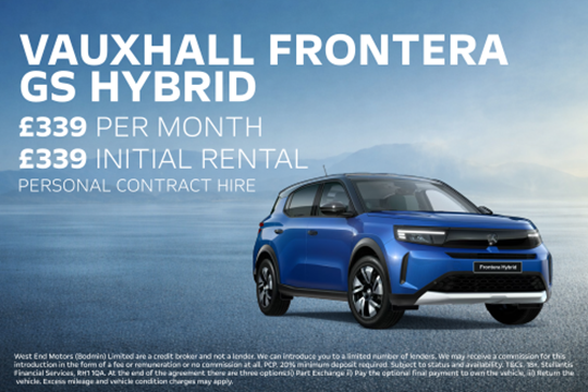 NEW FRONTERA HYBRID PERSONAL CONTRACT HIRE OFFER 