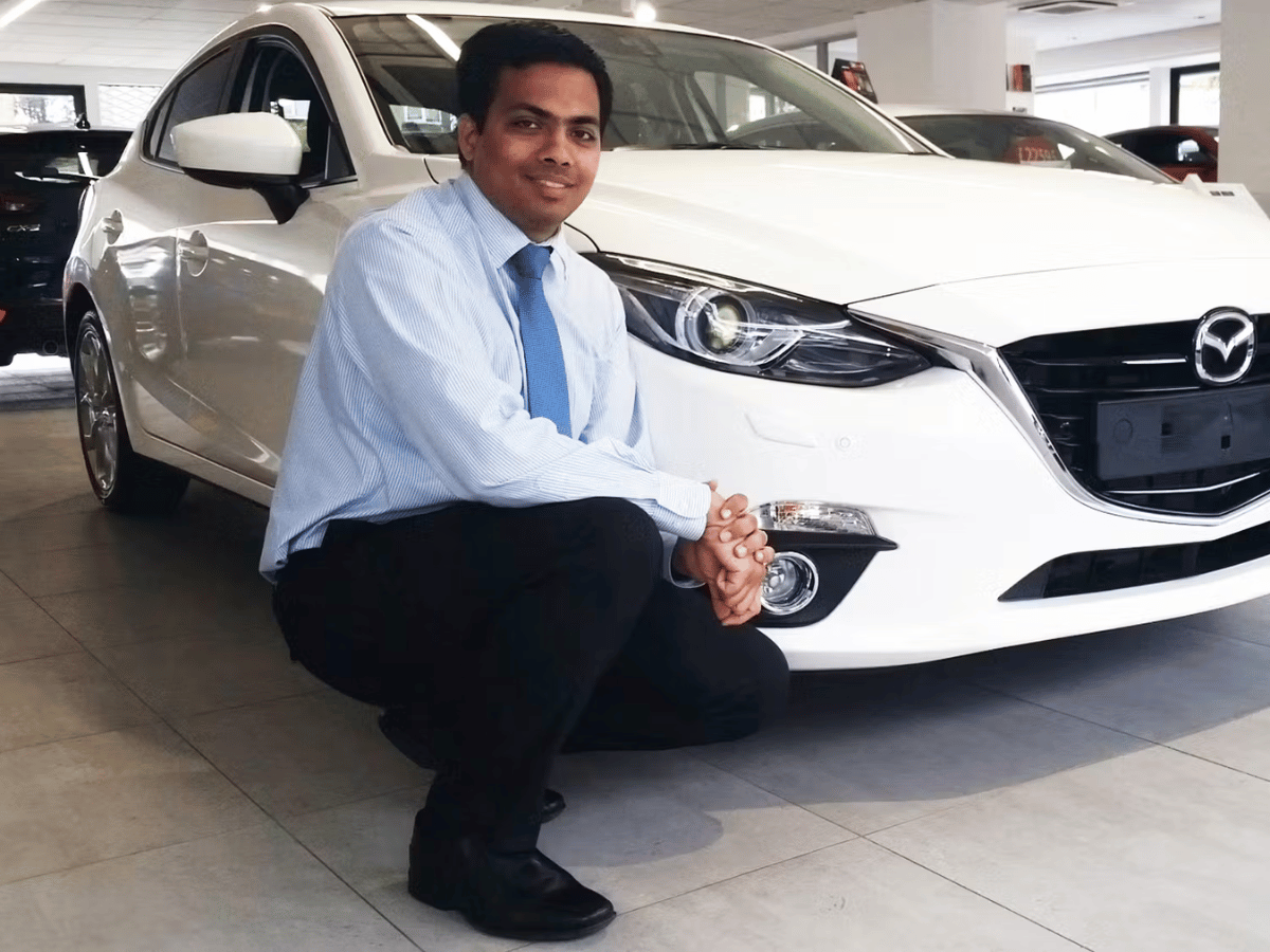 Melvin Paul representing Donald’s dealership team.