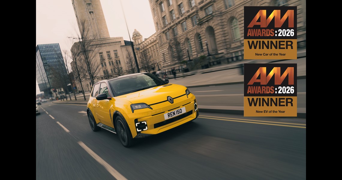 BEST-SELLING RENAULT 5 E-TECH ELECTRIC WINS ‘NEW CAR OF THE YEAR’ AND ‘NEW EV OF THE YEAR’ AT THE AM AWARDS 2026