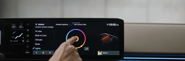 Kia EV4 Touch Screen