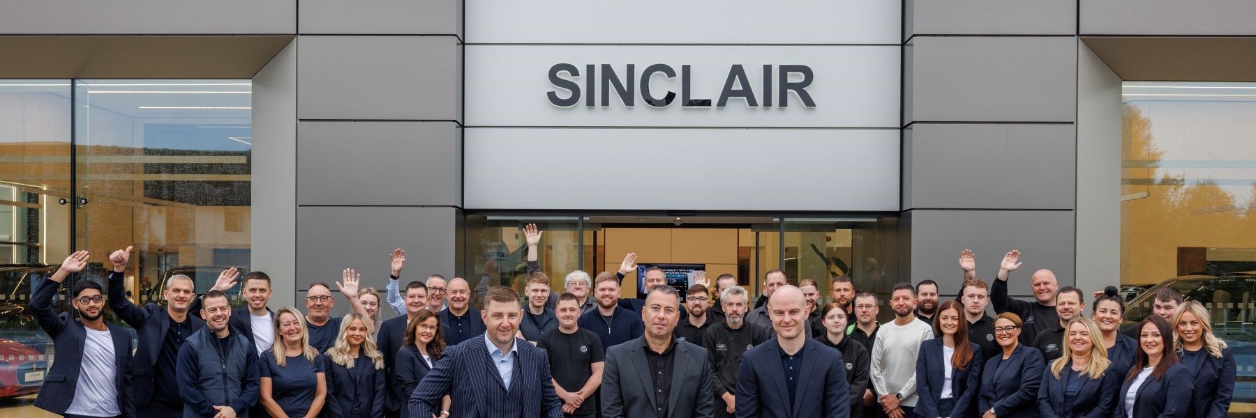The All-New Jaguar Land Rover Swansea Showroom | Sinclair group