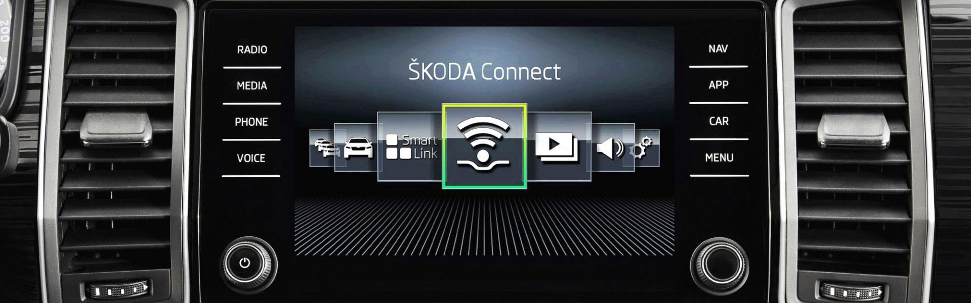 SKODA KODIAQ Infotainment - SKODA Connect