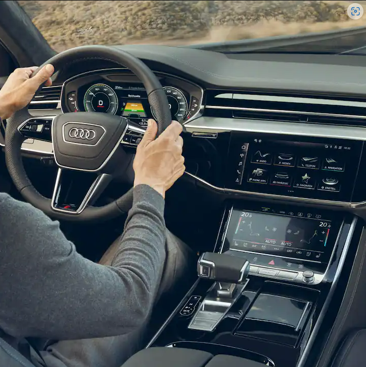 Audi A8 front cabin