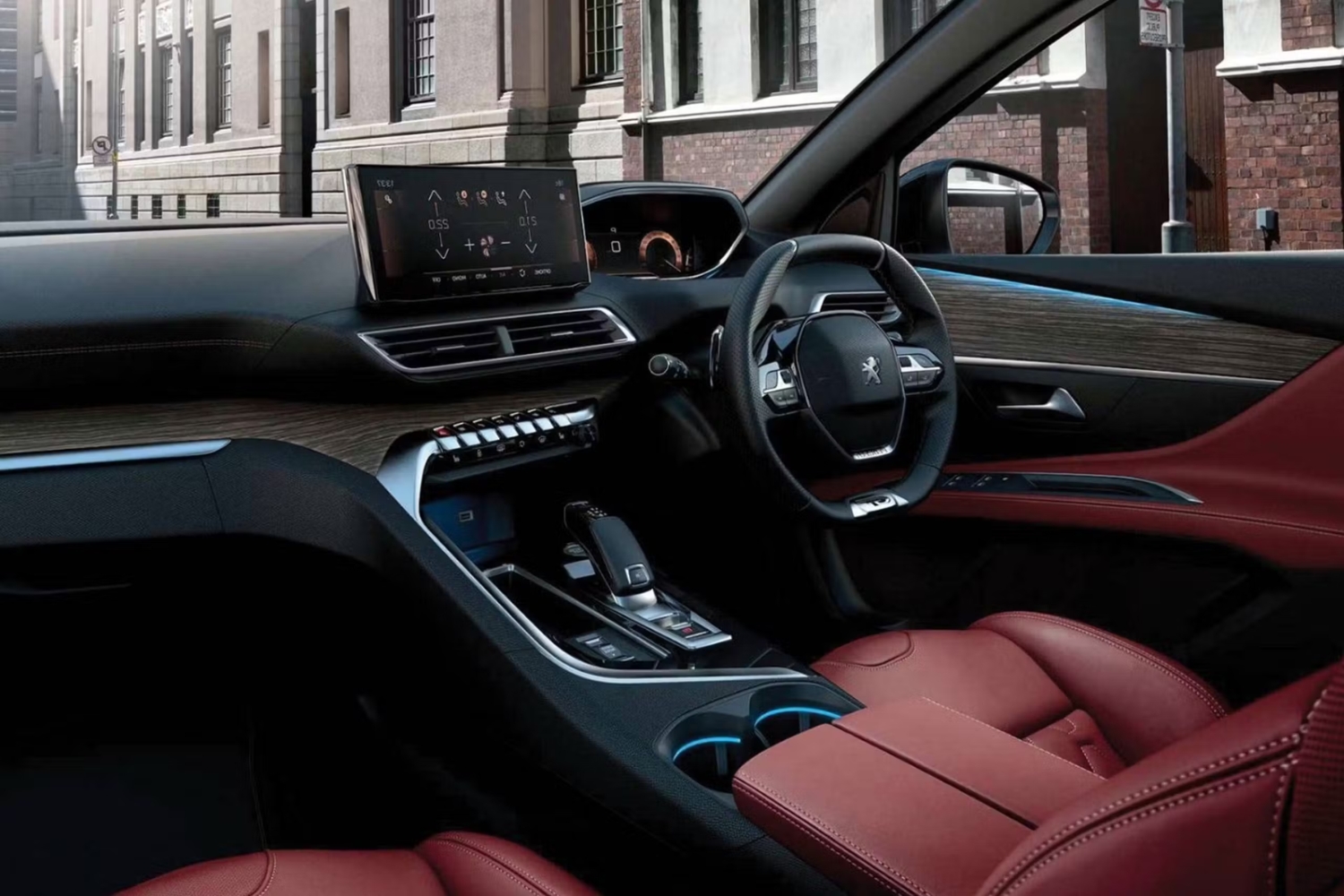 Peugeot 3008 interior and cockpit.