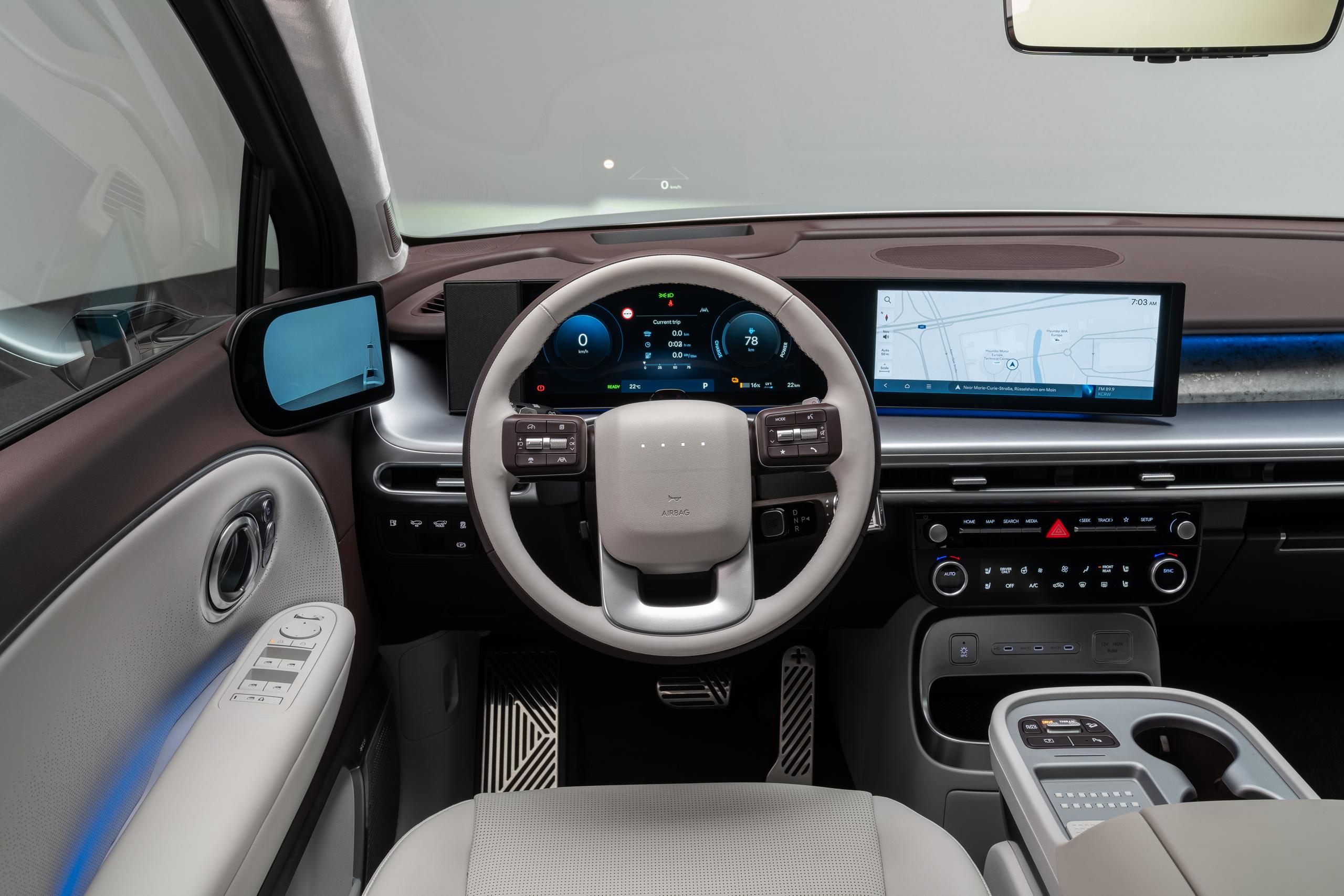 interior of ioniq 9