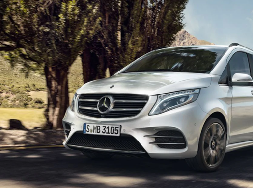 Mercedes V Class Silver