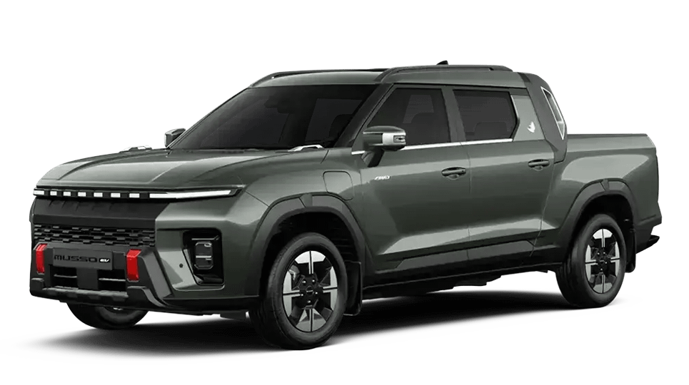 Amazon Green 2026 KGM Musso EV