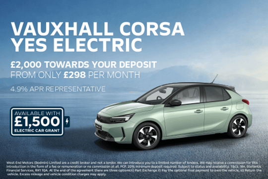 NEW CORSA YES ELECTRIC