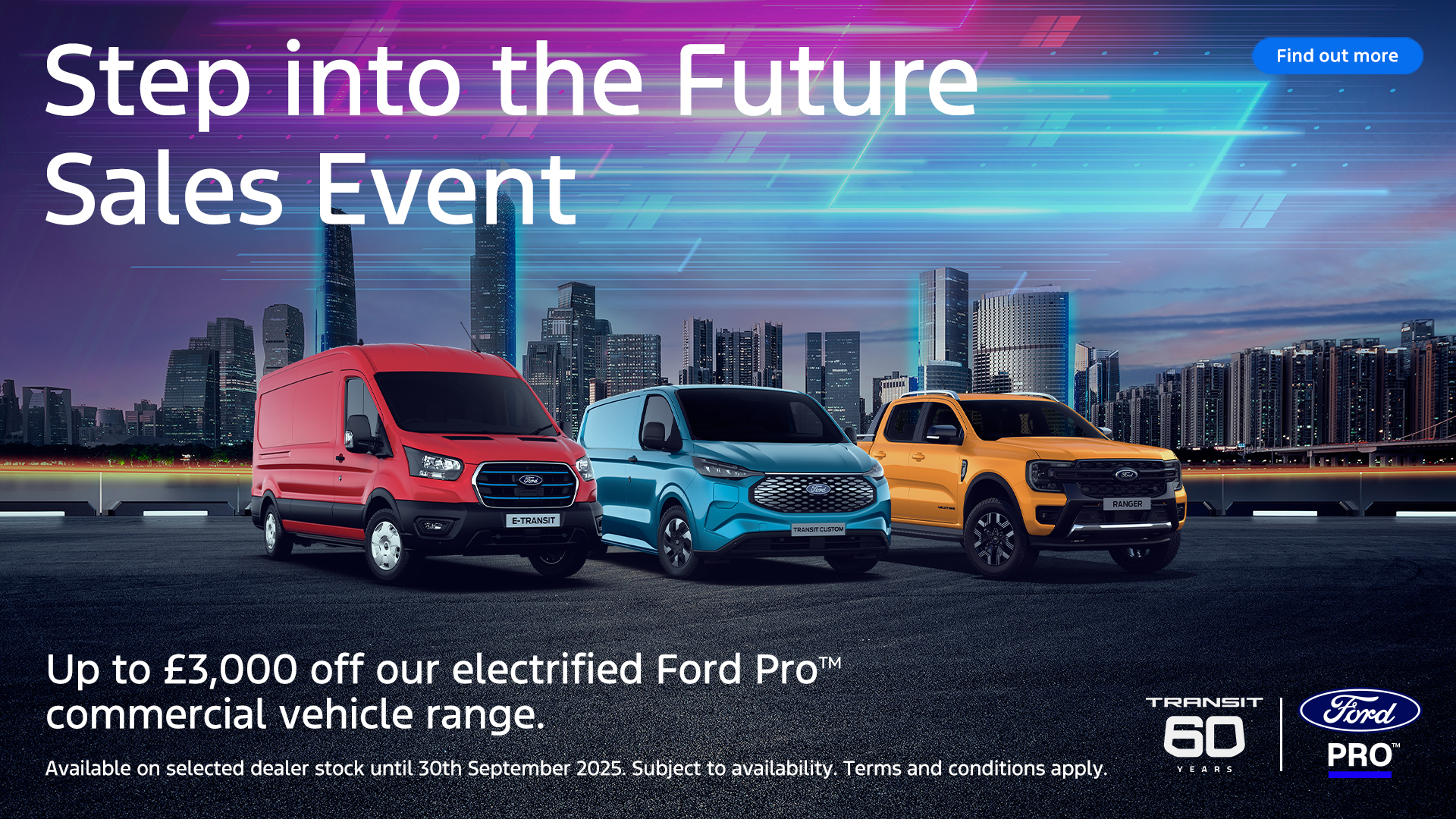 Step Into The Future Sales Event