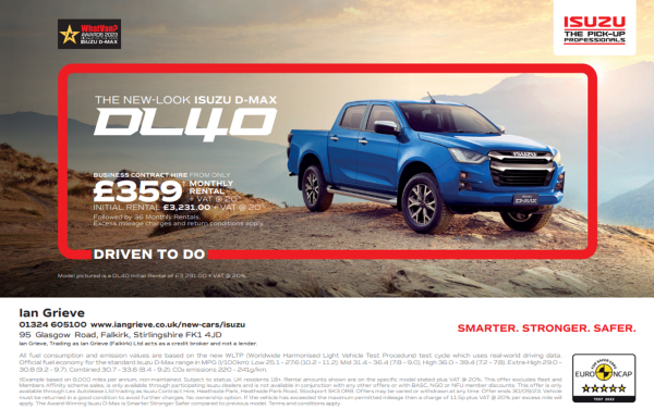Isuzu D-MAX DL40 Offer