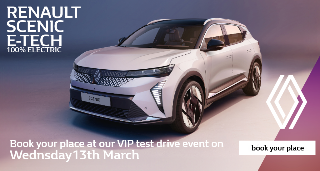 NEW RENAULT SCENIC VIP PREVIEW AND TEST DRIVE AT NORTHAMPTON