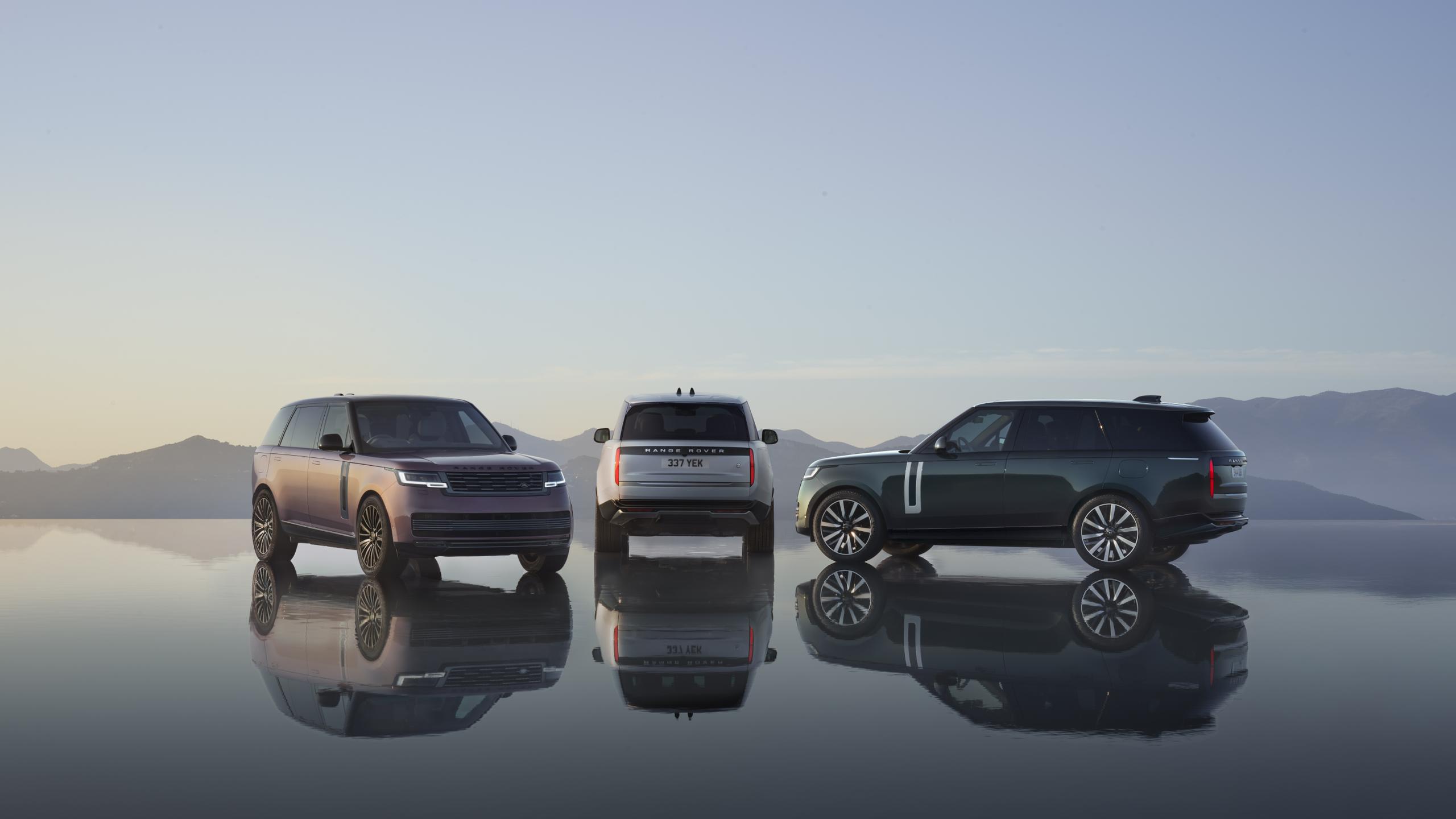 Range Rover Front Side View